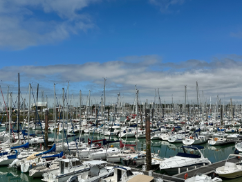 Boats in La Rochelle marina