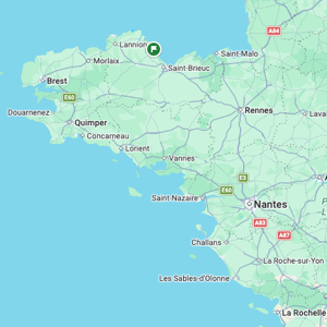 Summer 2025 Cruise map - France